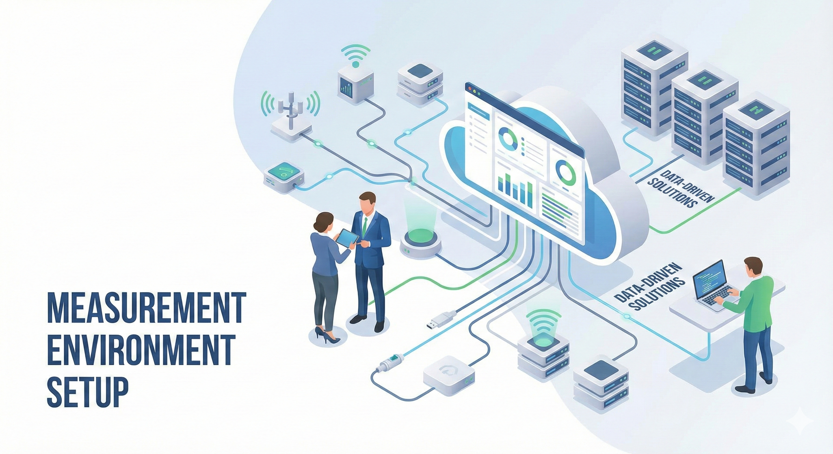 計測環境構築のイラスト